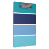 Blaue Streifen Klemmbrett (Rechts)