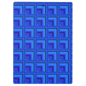 Blaue Streifen Klemmbrett (Rückseite)