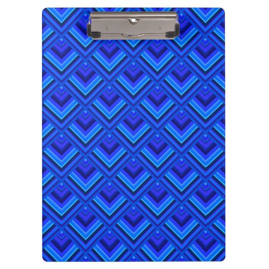 Blaue Streifen Klemmbrett (Vorderseite)