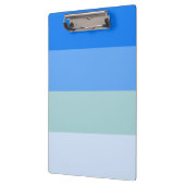 Blaue Streifen Klemmbrett (Links)