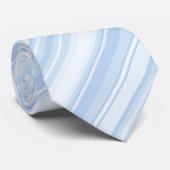 Blaue Streifen Krawatte (Gerollt)