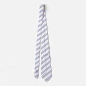 Blaue Streifen Krawatte (Rückseite)