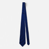 Blaue Streifen Krawatte (Vorderseite)