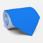 Blaue Streifen Krawatte (Gerollt)