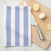 Blaue Streifen Küchentuch (Viertel Falte)