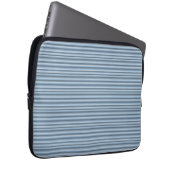 Blaue Streifen Laptopschutzhülle (Vorne Rechts)