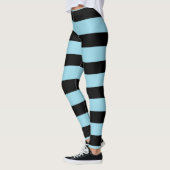Blaue Streifen Leggings (Links)