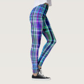 Blaue Streifen Leggings (Rechts)