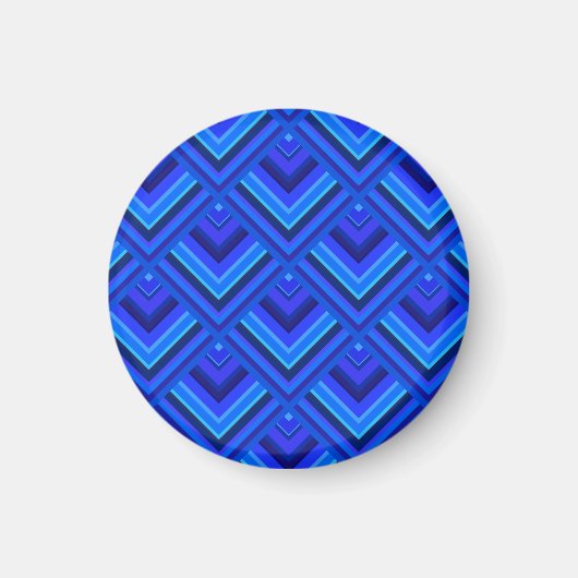 Blaue Streifen Magnet (Vorne)