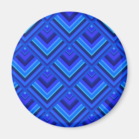 Blaue Streifen Magnet (Vorne)