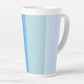 Blaue Streifen Milchtasse (Rechte Ecke)