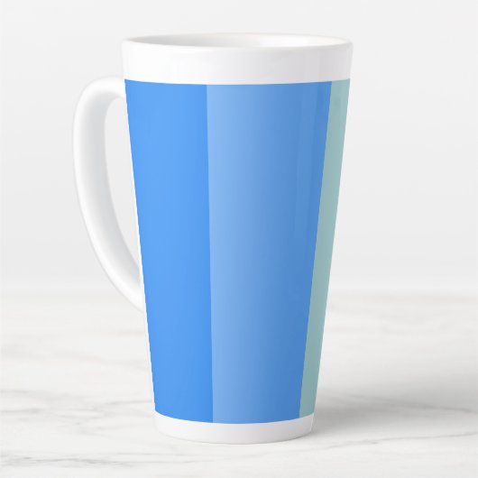 Blaue Streifen Milchtasse (Linke Ecke)