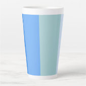 Blaue Streifen Milchtasse (Vorderseite)