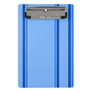 Blaue Streifen Mini-Clipboard Mini Klemmbrett