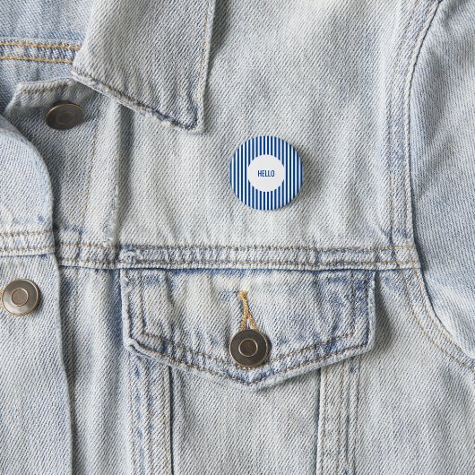 Blaue Streifen mit benutzerdefinierten Button (Beispiel)