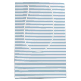 Blaue Streifen Mittlere Geschenktüte