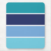 Blaue Streifen Mousepad (Vorne)