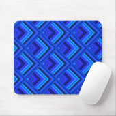 Blaue Streifen Mousepad (Mit Mouse)