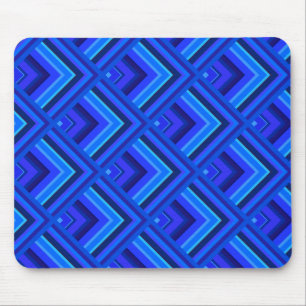 Blaue Streifen Mousepad