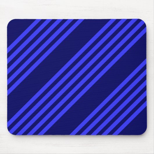 Blaue Streifen Mousepad (Vorne)