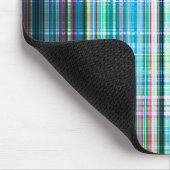 Blaue Streifen Mousepad (Ecke)