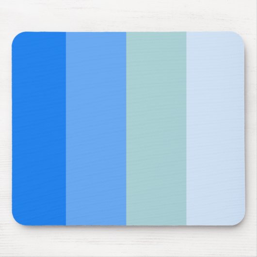 Blaue Streifen Mousepad (Vorne)