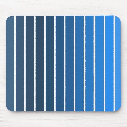 blaue Streifen Mousepad (Vorne)