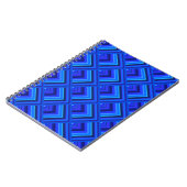 Blaue Streifen Notizblock (Linke Seite)