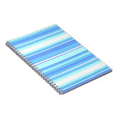 Blaue Streifen Notizblock (Rechte Seite)