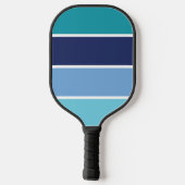 Blaue Streifen Pickleball Schläger (Rückseite)