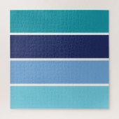 Blaue Streifen Puzzle (Vertikal)