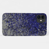 Blaue Streifen schälen Ihre Farben Case-Mate iPhone Hülle (Rückseite (Horizontal))