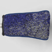 Blaue Streifen schälen Ihre Farben Golf Headcover (Vorderseite)