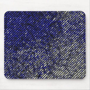 Blaue Streifen schälen Ihre Farben Mousepad
