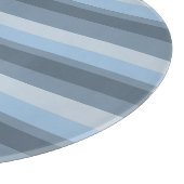 Blaue Streifen Schneidebrett (Ecke)