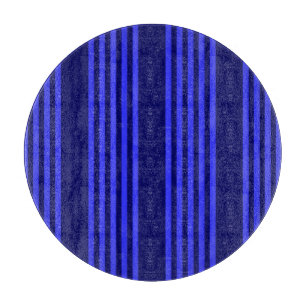 Blaue Streifen Schneidebrett