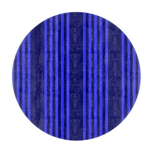 Blaue Streifen Schneidebrett (Vorderseite)