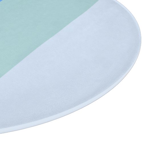 Blaue Streifen Schneidebrett (Ecke)