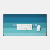 Blaue Streifen Schreibtischunterlage (Tastatur & Maus)