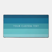 Blaue Streifen Schreibtischunterlage (Vorderseite)