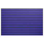 Blaue Streifen/ schwarz oder schwarz - auf eine an Stoff (Fat Quarter (45,7 x 55,9 cm))