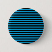 Blaue Streifen, schwarze Streifen, Streifenmuster Button (Vorderseite)