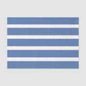 Blaue Streifen  Seidenpapier (Vorderseite)