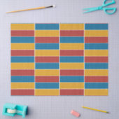 Blaue Streifen Seidenpapier (Basteln)