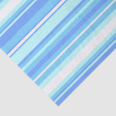 Blaue Streifen Seidenpapier (Ausschnitt)