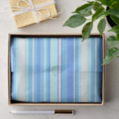 Blaue Streifen Seidenpapier (Geschenk)