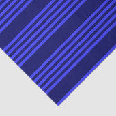 Blaue Streifen Seidenpapier (Detail)