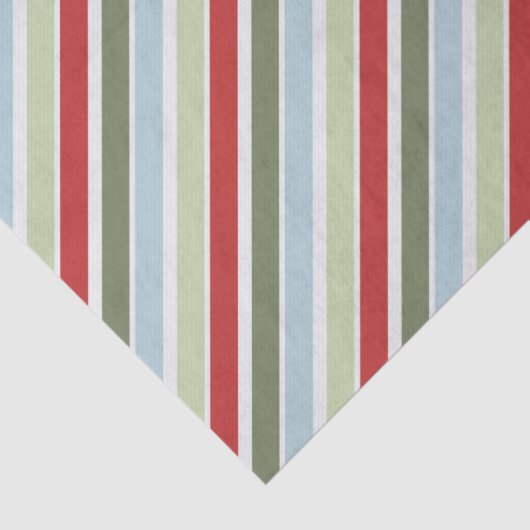 Blaue Streifen Seidenpapier (Detail)