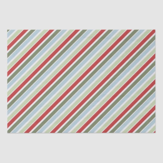 Blaue Streifen Seidenpapier (Vorderseite)