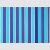 Blaue Streifen Seidenpapier (Vorderseite)